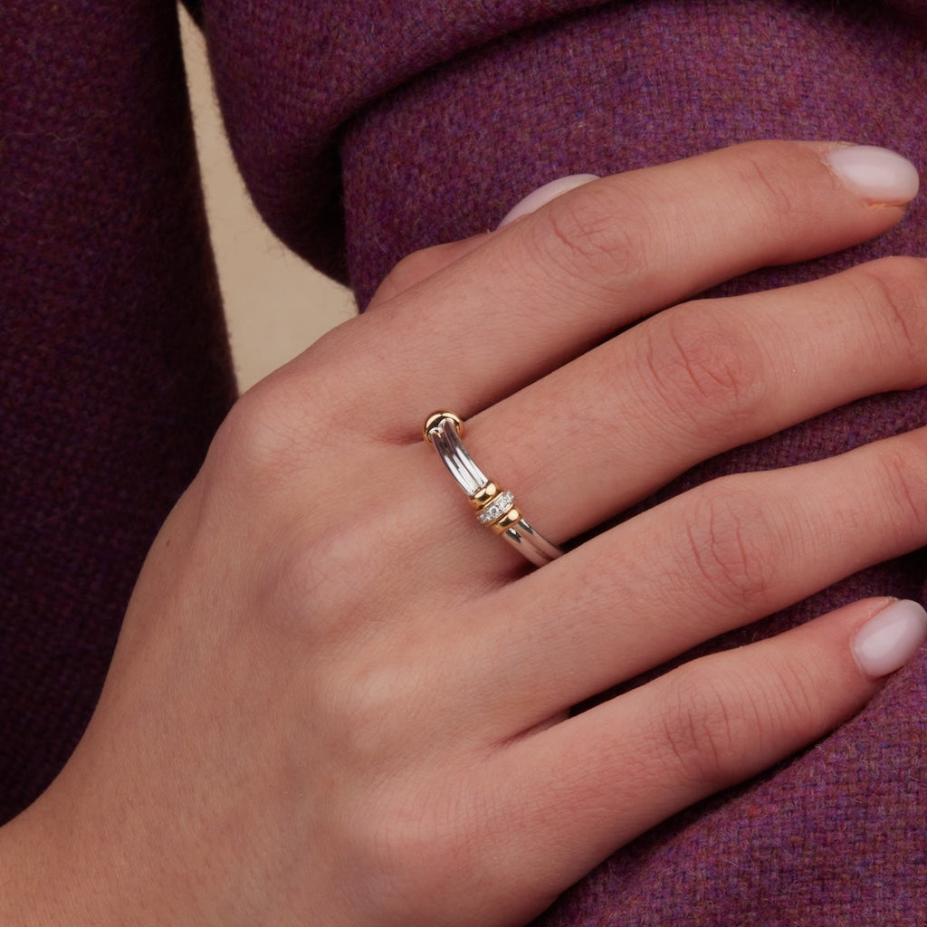 Golden Arc Ring