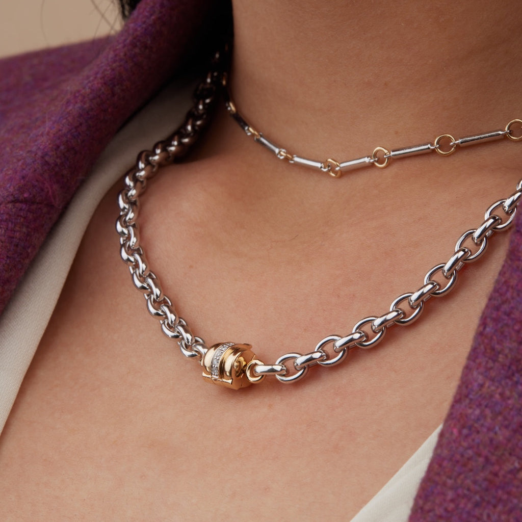 Golden Arc Necklace