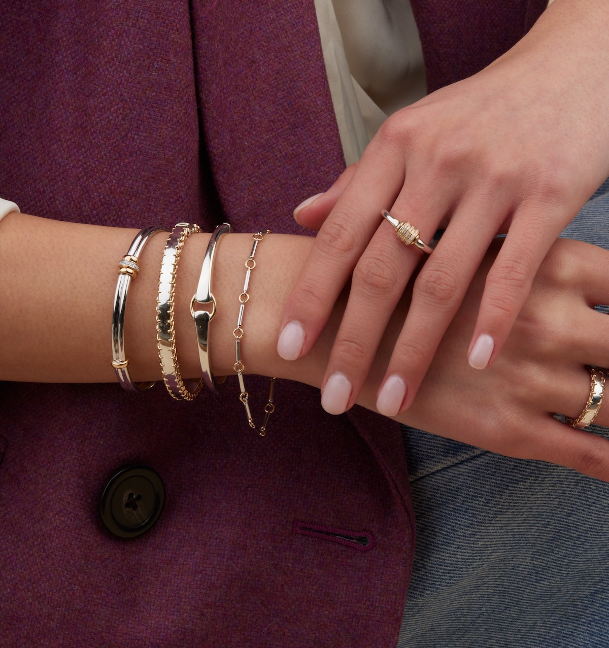 Mixed Metal Sloan Bracelet