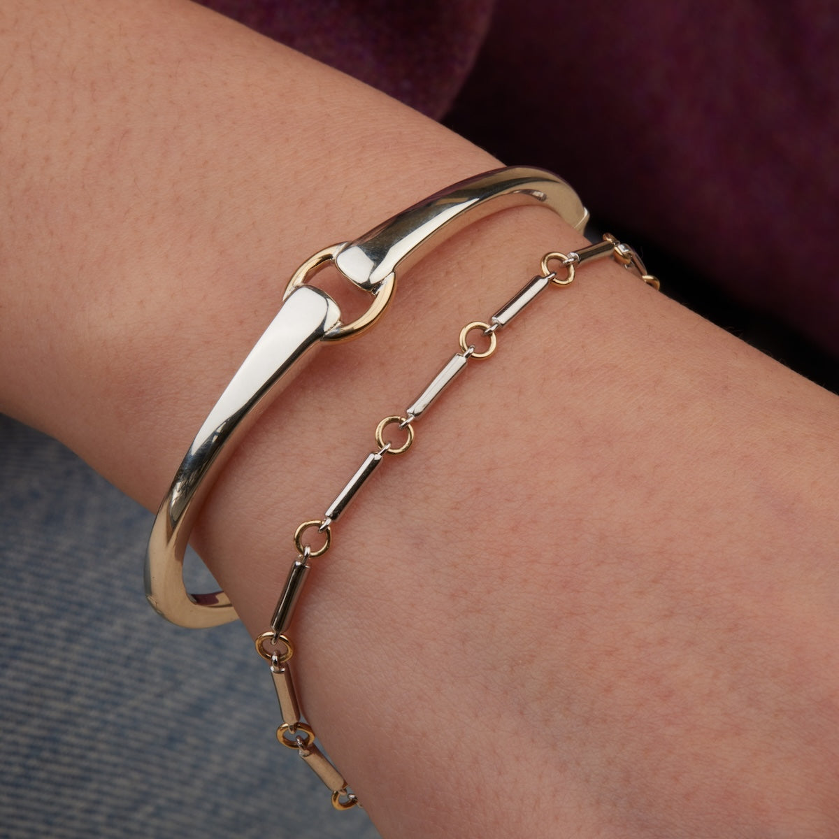 Mixed Metal Sloan Bracelet
