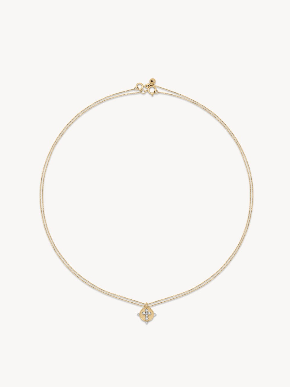 Be the Light Cross Friendship Necklace