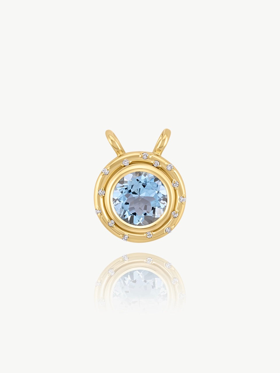 Aquamarine Spotlight Necklace