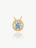 Aquamarine Spotlight Necklace