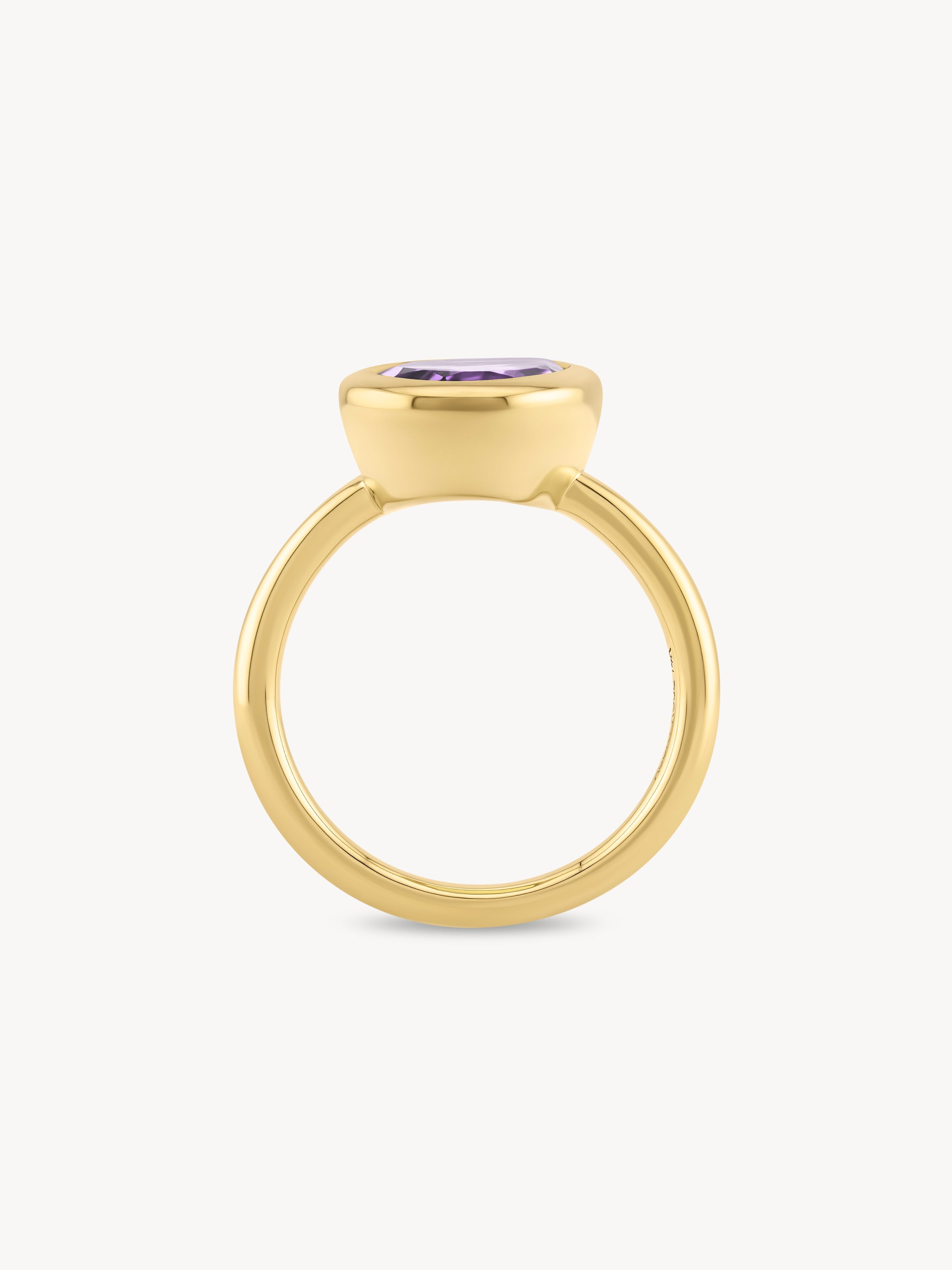 Amethyst Dune Ring