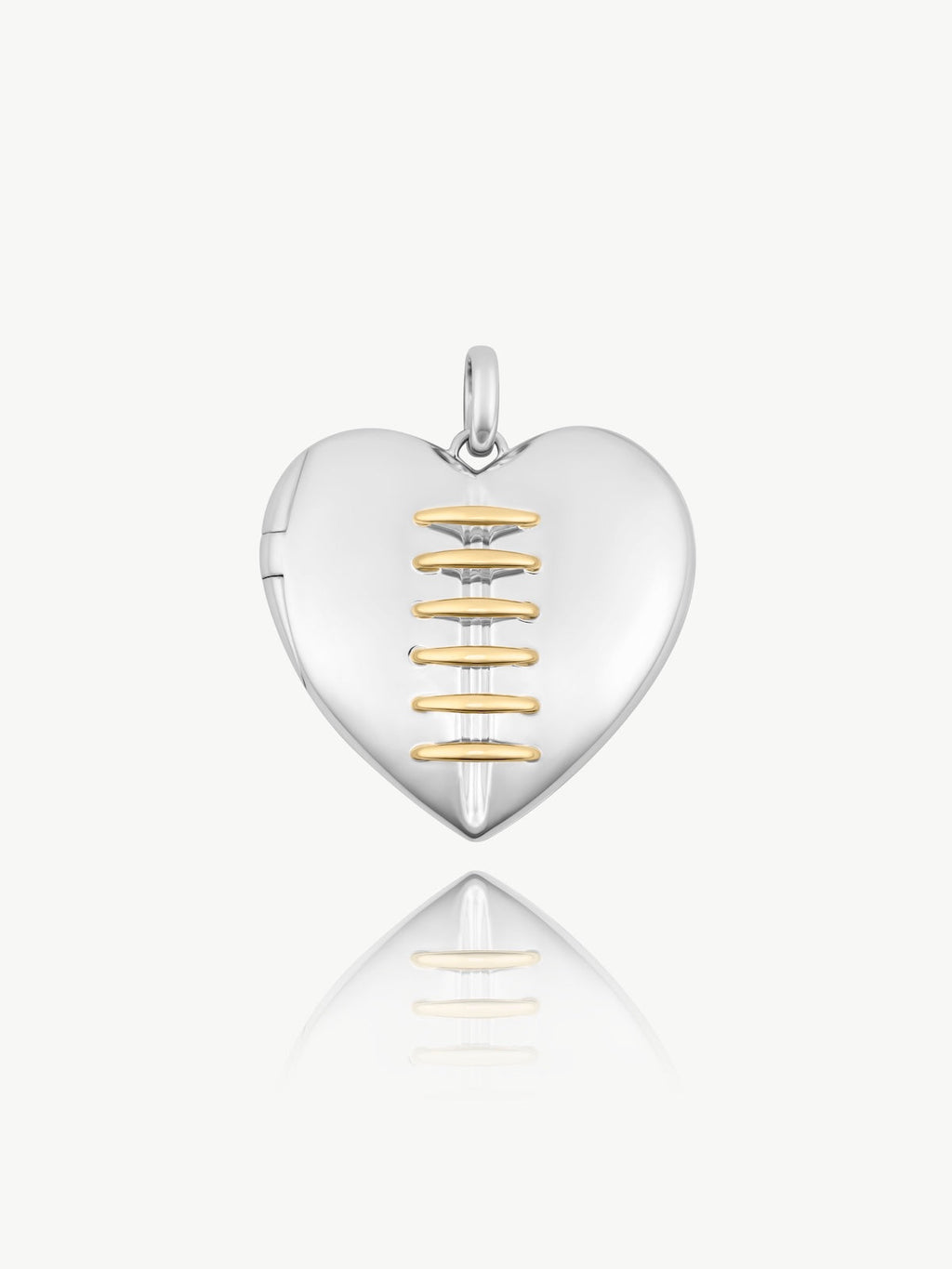 Custom Stitched Heart Locket