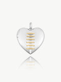 Custom Stitched Heart Locket