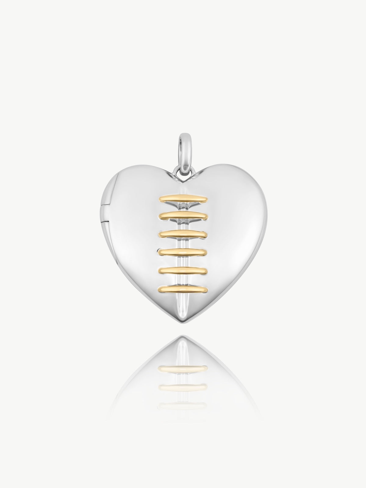 Custom Stitched Heart Locket