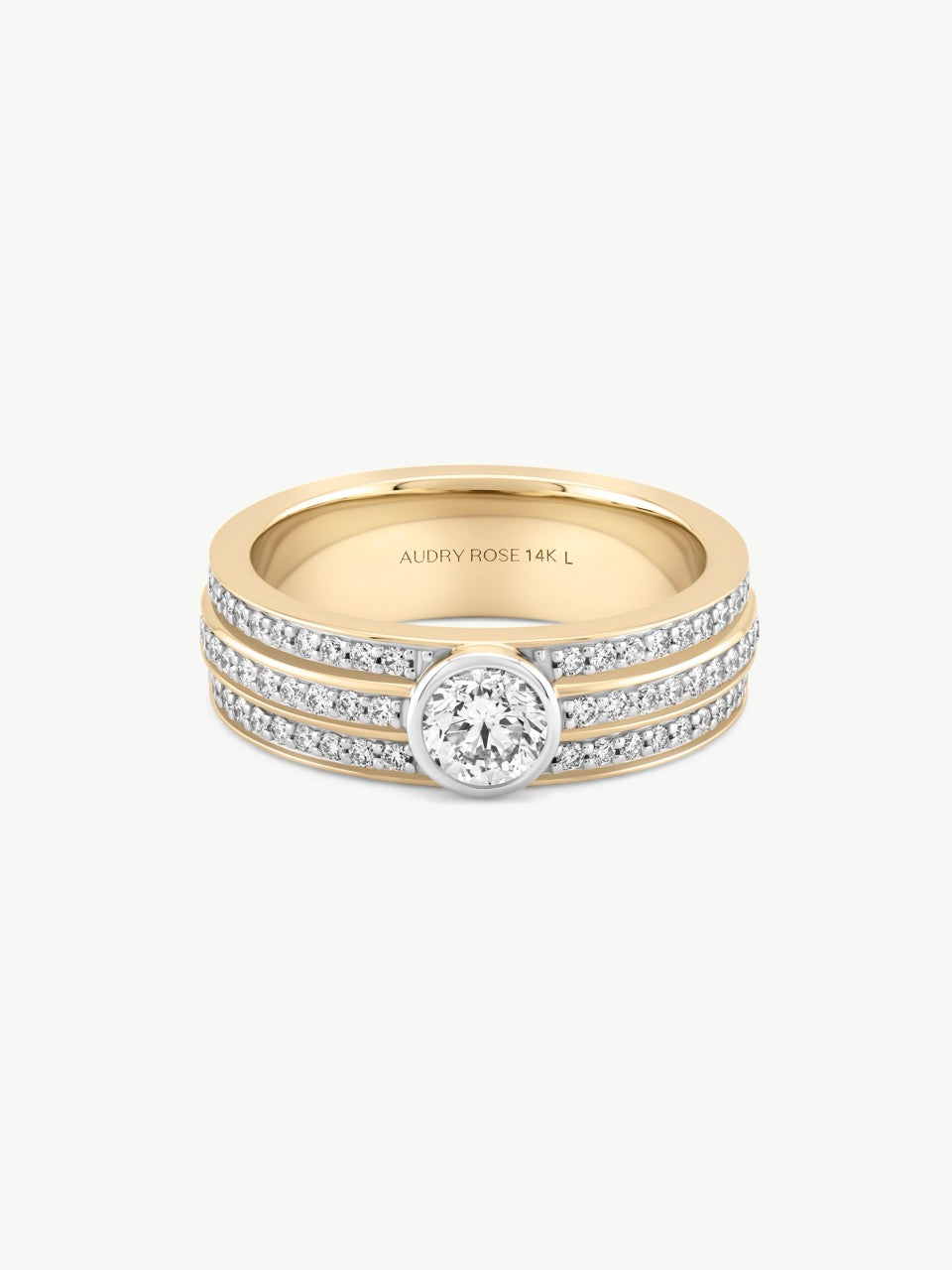 Diamond Tiered Engagement Ring