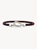Mixed Metal Carabiner Bracelet