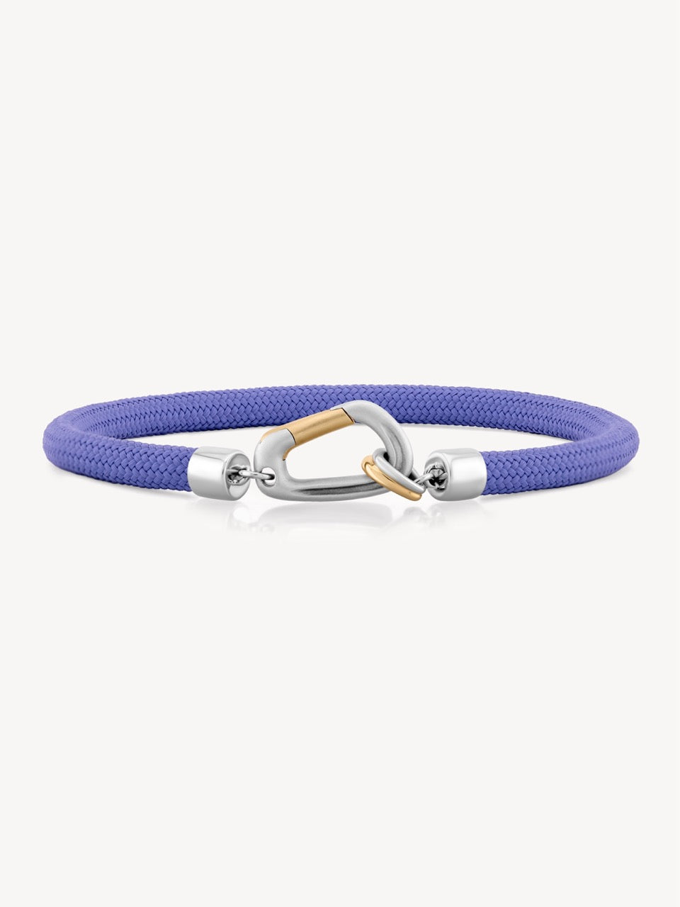 Mixed Metal Carabiner Bracelet