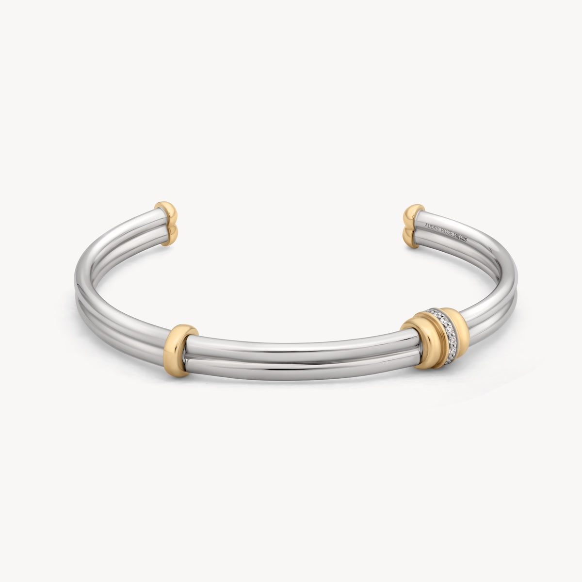 Golden Arc Cuff Bracelet