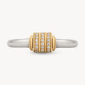 Mixed Metal Spinning Latch Ring