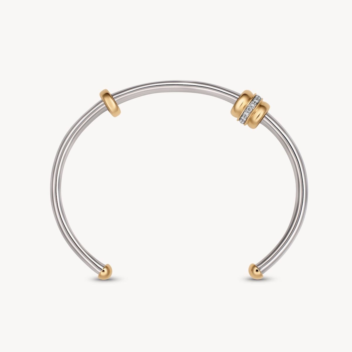 Golden Arc Cuff Bracelet