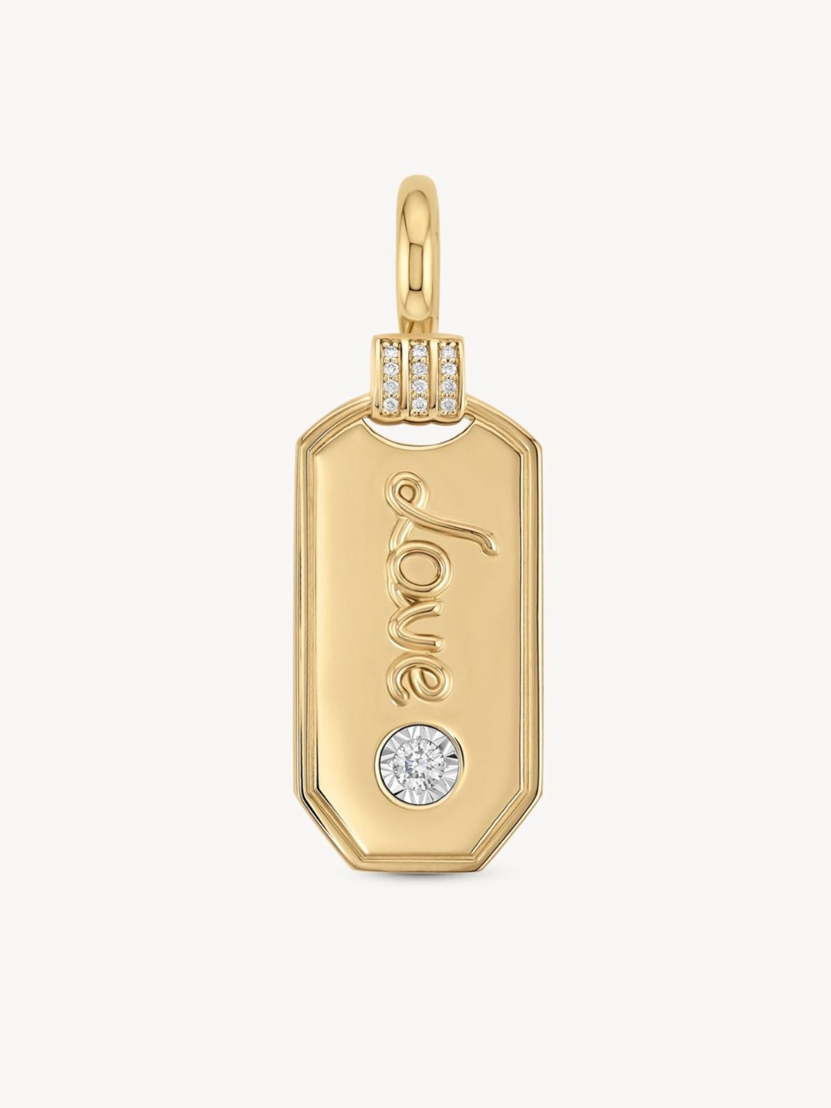 Custom Latch Dog Tag Pendant
