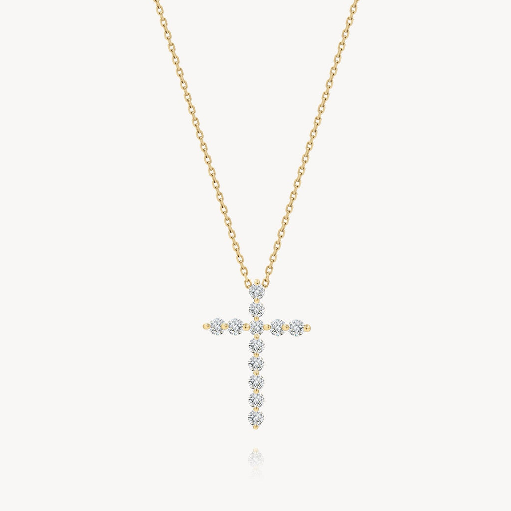 Diamond Cross Necklace