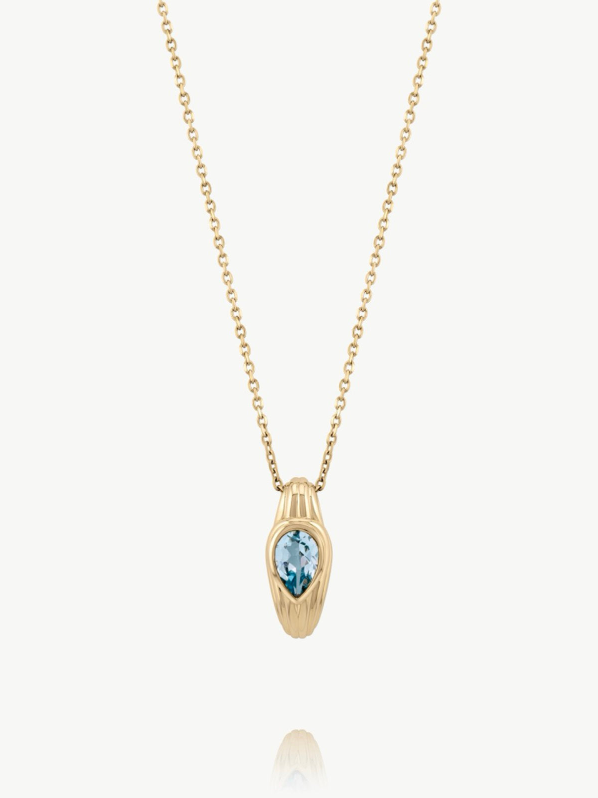 Pear Topaz Necklace