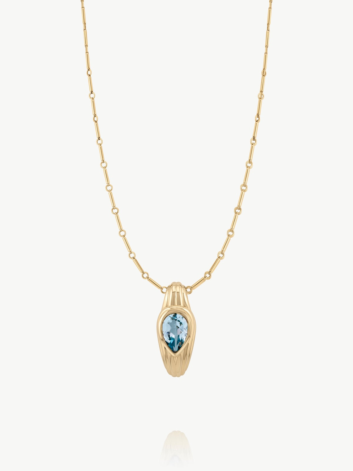 Pear Topaz Necklace