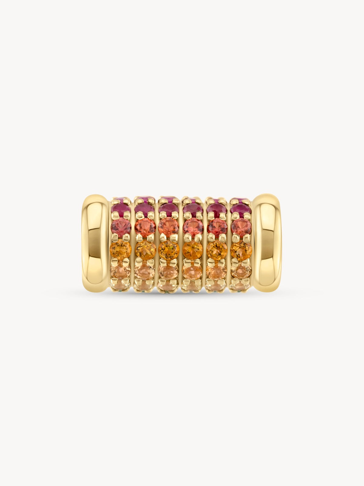 Rainbow Barrel Bead