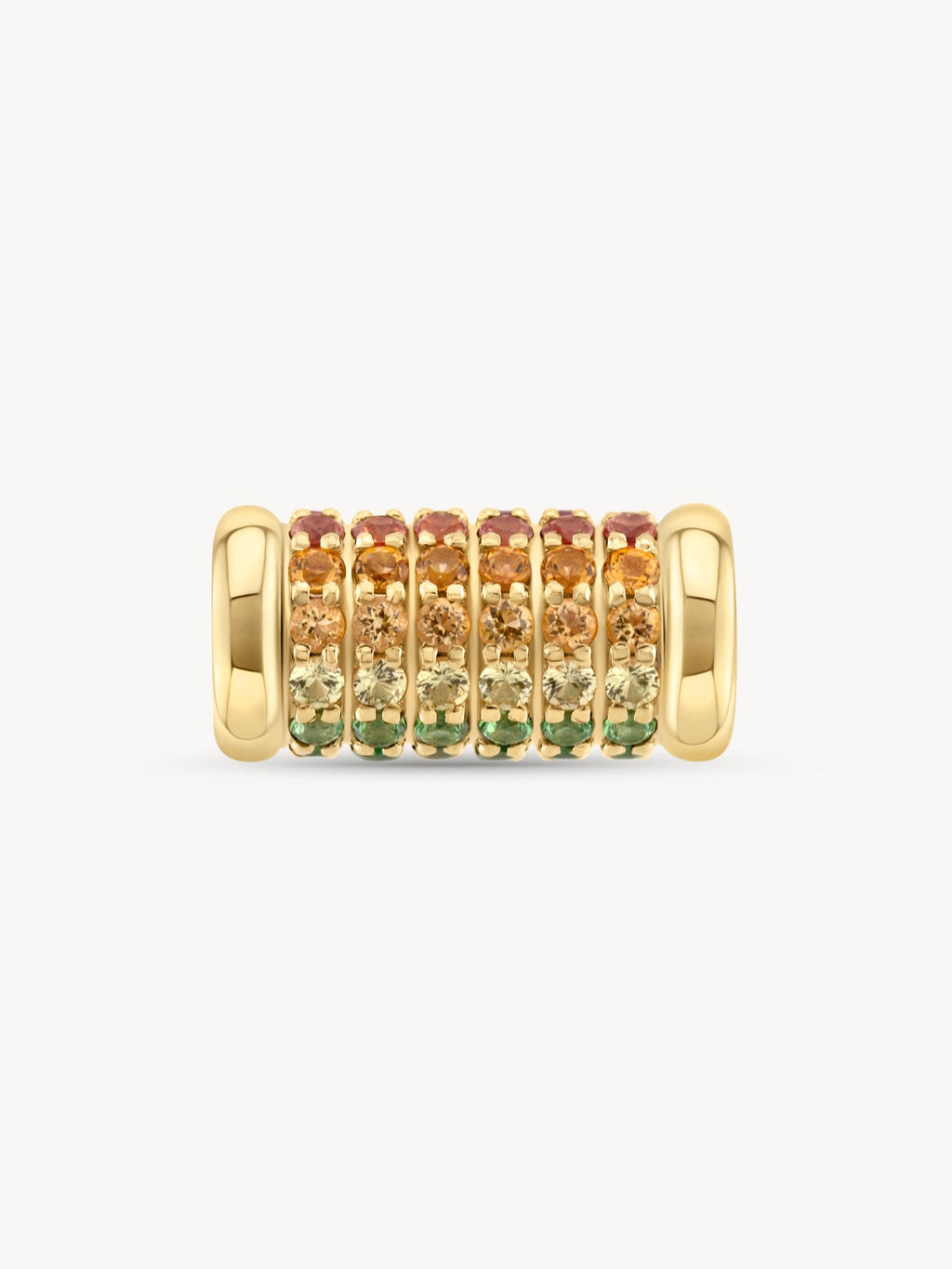 Rainbow Barrel Bead
