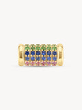 Rainbow Barrel Bead