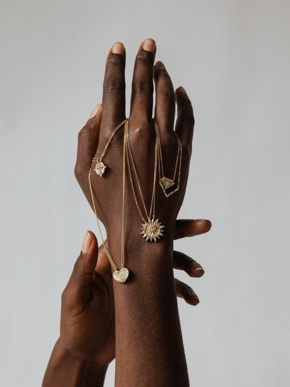 Golden Eye Friendship Necklace