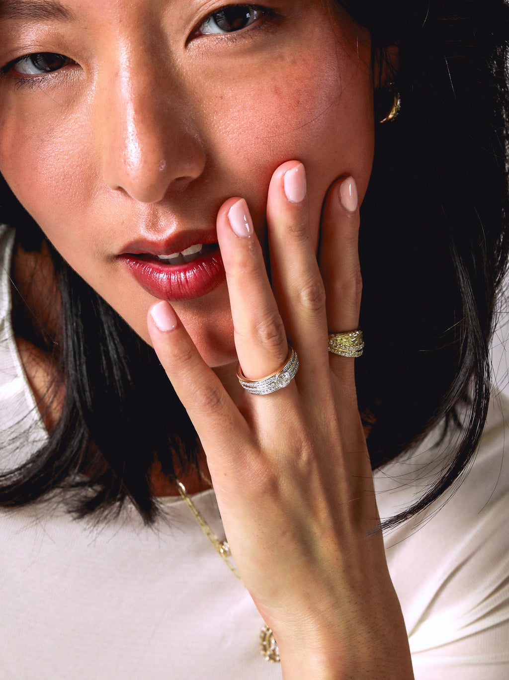 Diamond Tiered Engagement Ring