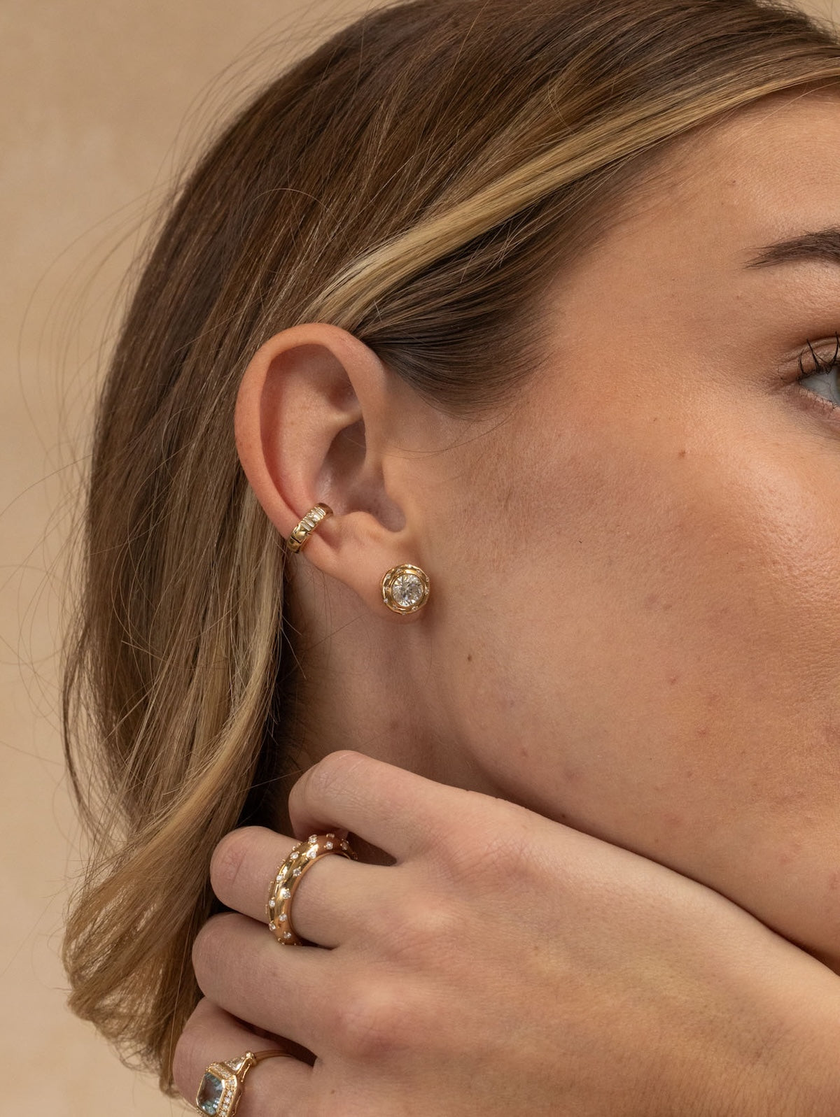 Spotlight Diamond Studs