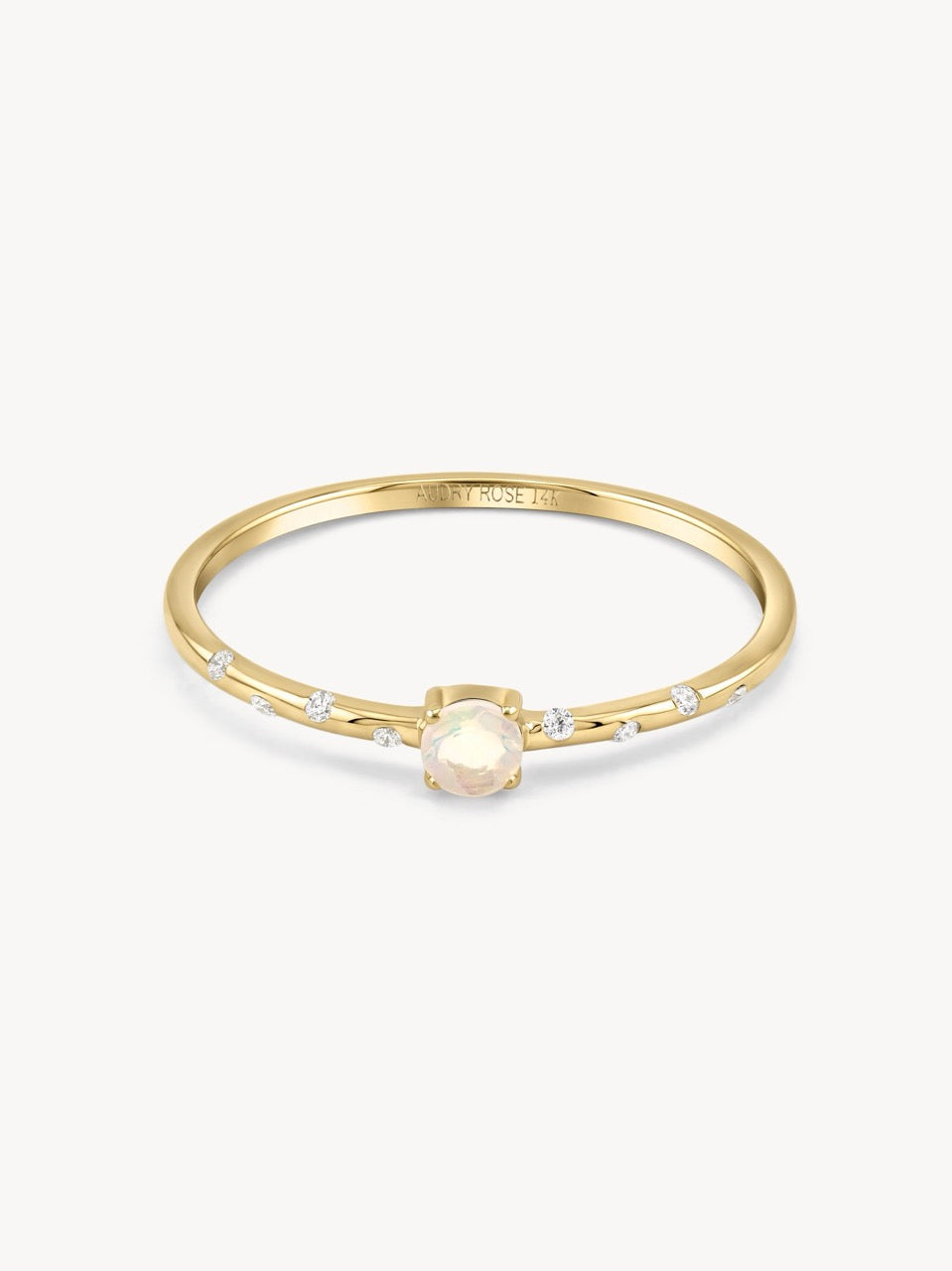 Starry Birthstone Ring