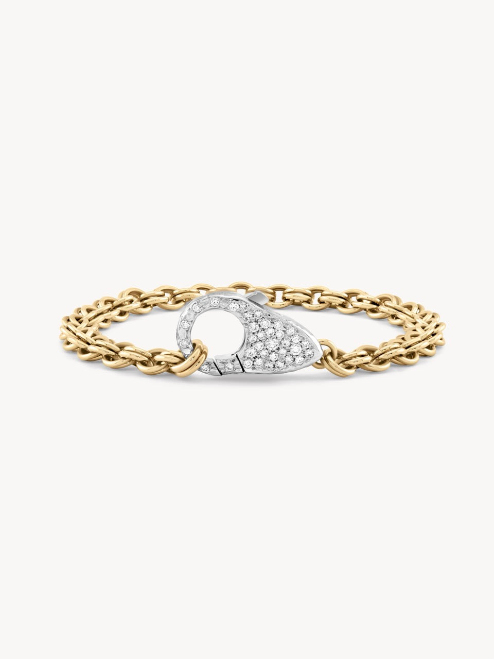 Rolo Chain Lock Bracelet