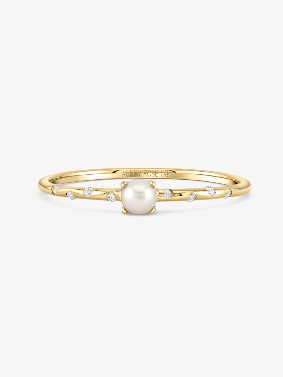 Starry Birthstone Ring