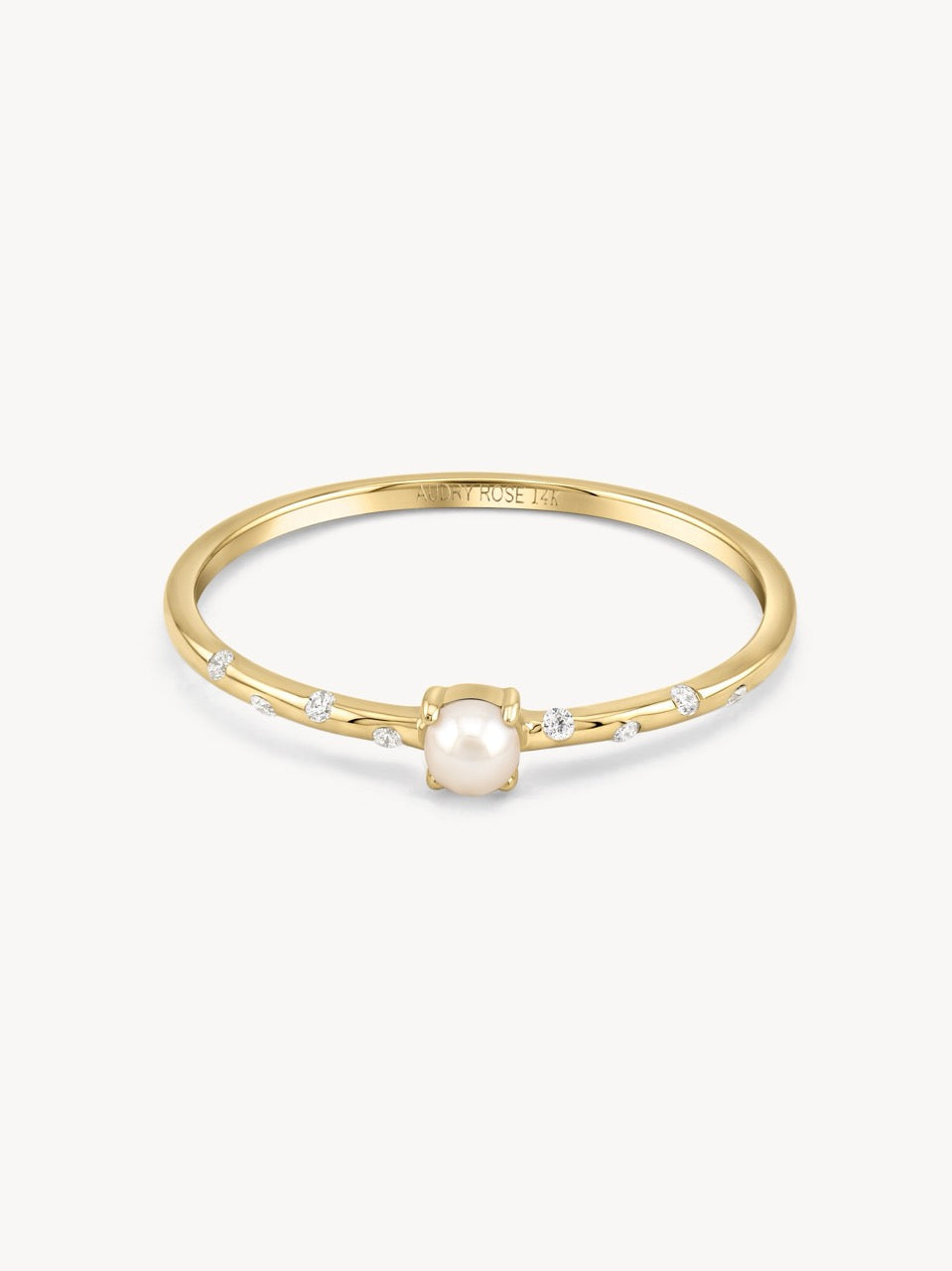 Starry Birthstone Ring