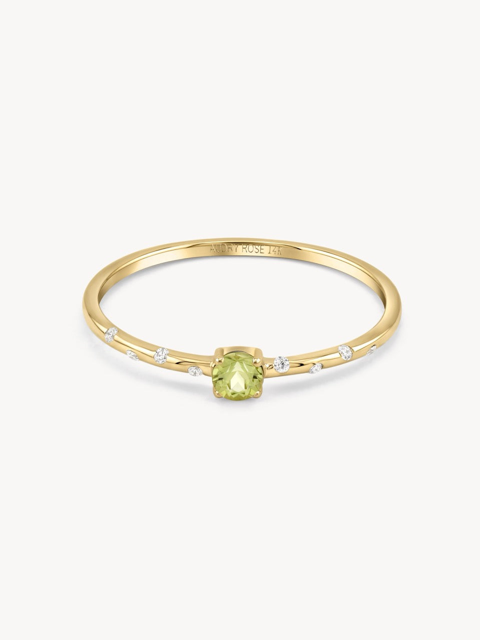 Starry Birthstone Ring