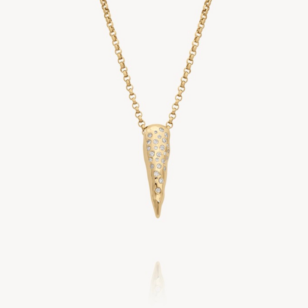Diamonds in the Rough Necklace