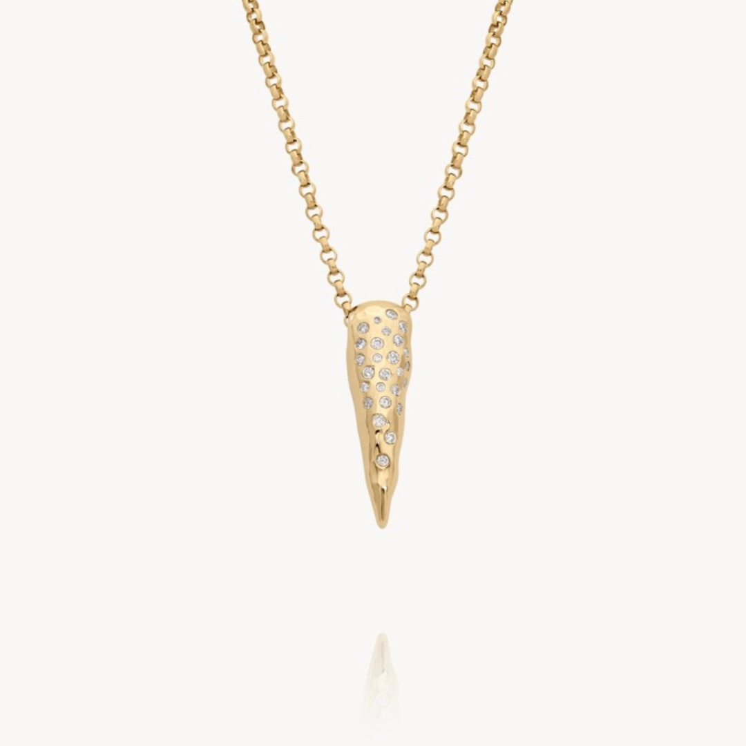 Diamonds in the Rough Necklace