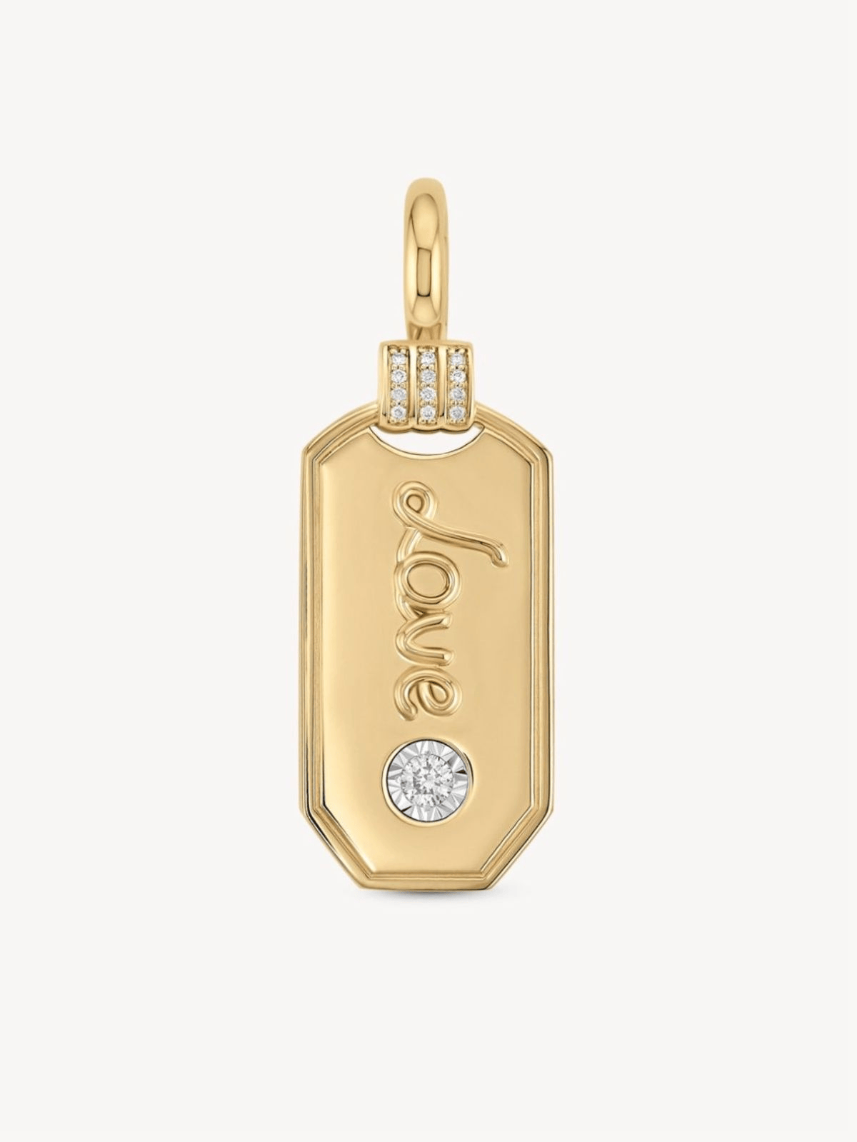 Custom Latch Dog Tag Pendant