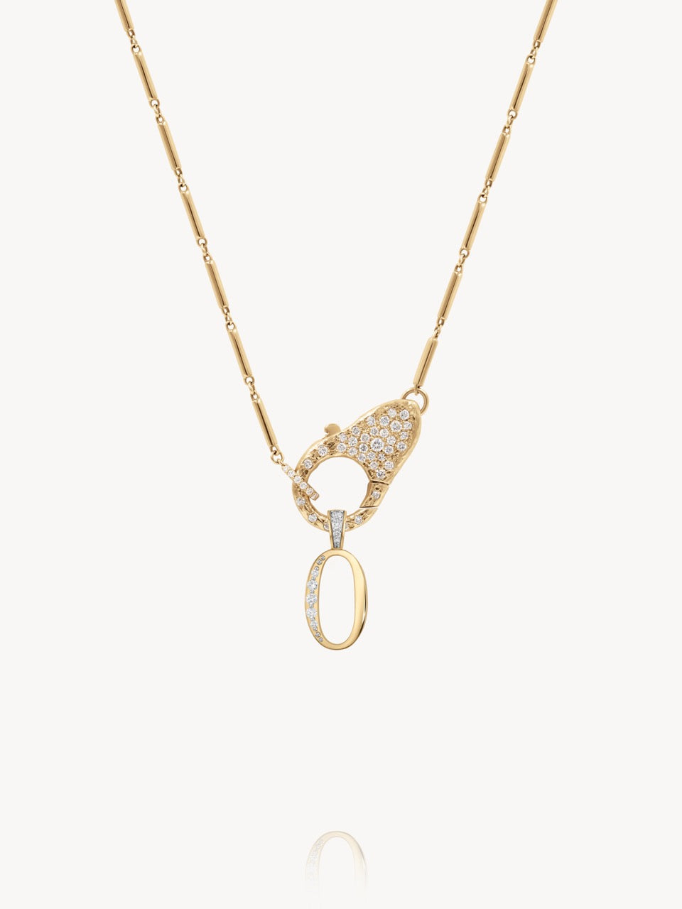 Diamond Number Pendants