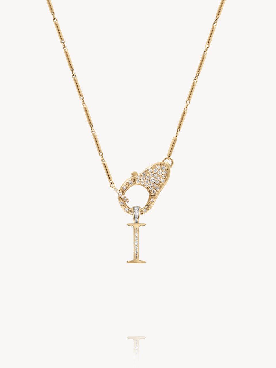 Diamond Initial Pendants