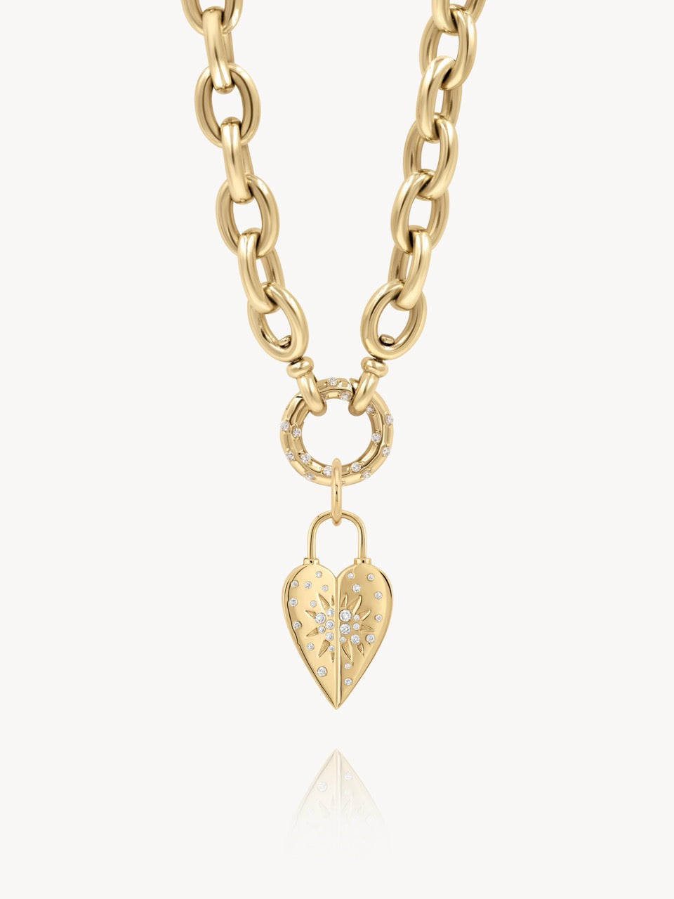 Love Explosion Heart Pendant