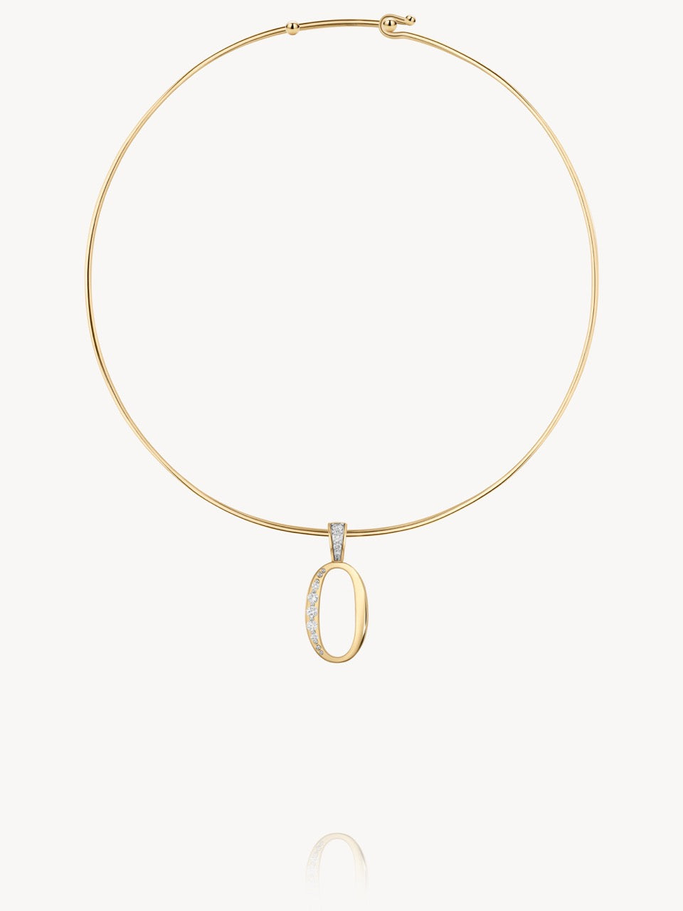 Diamond Number Pendants