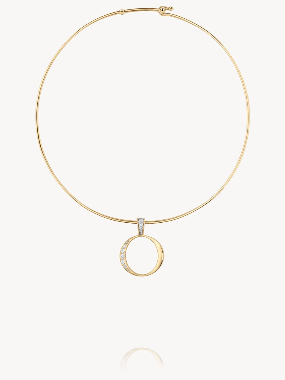 Diamond Initial Pendants