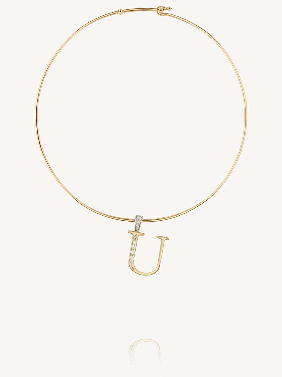 Diamond Initial Pendants